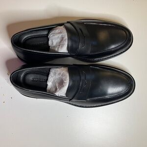 Men’s Express Black Penney Loafer Size 9 NWT